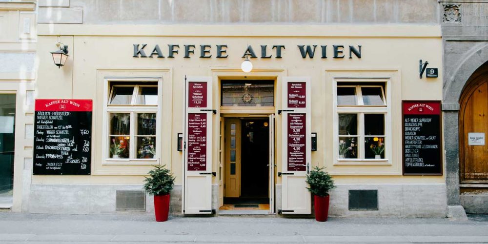  Layout  Grafik f r Kaffee  Alt Wien Druckerei IchDruckDich