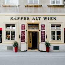 Layout & Grafik für Kaffee Alt Wien